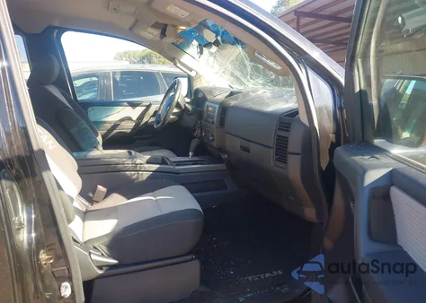 2012 Nissan Titan Sv from USA, damaged, VIN 1N6BA0CH1CN310329